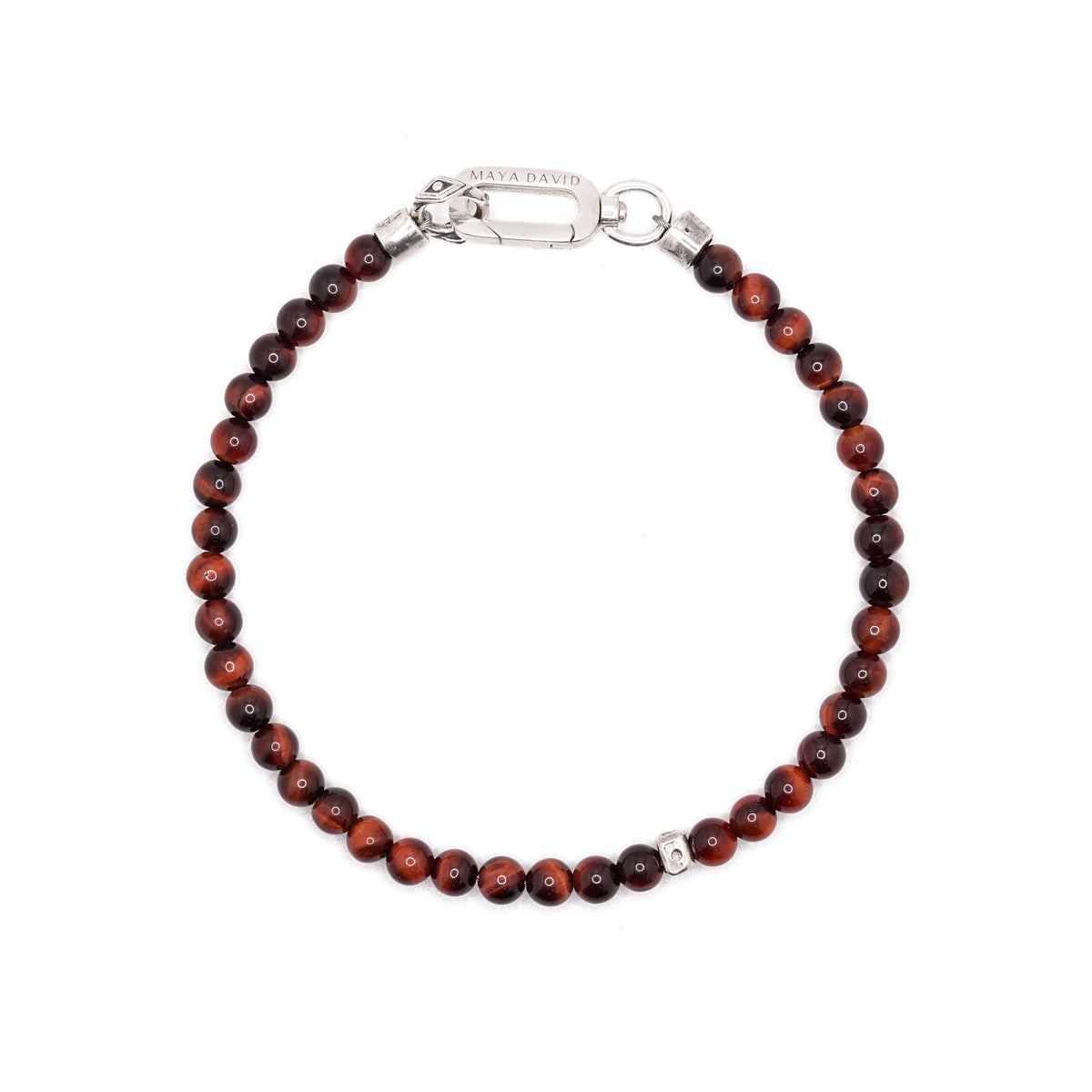 Signature Slim Bracelet | Red Tiger's Eye