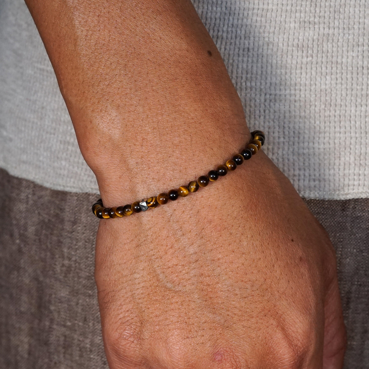 Signature Slim Bracelet | Tiger's Eye