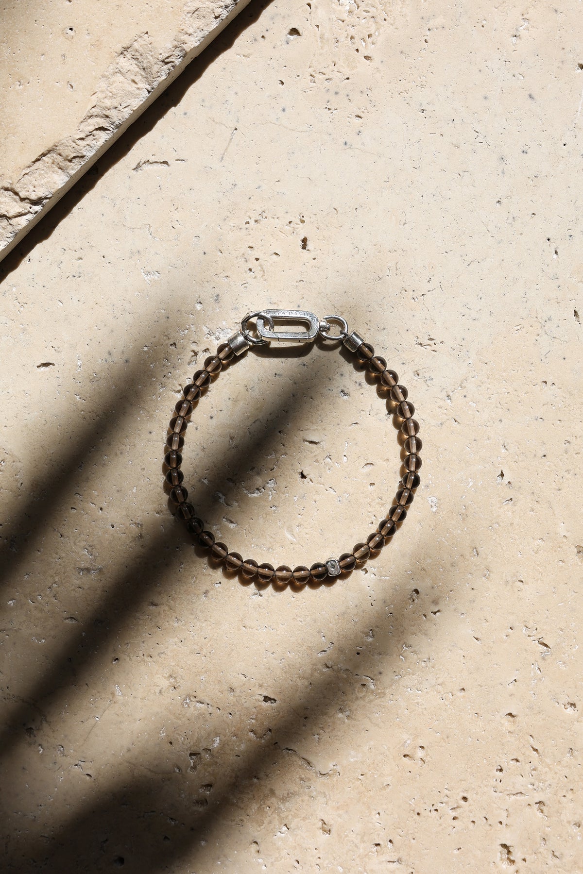 Signature Slim Bracelet | Smoky Quartz
