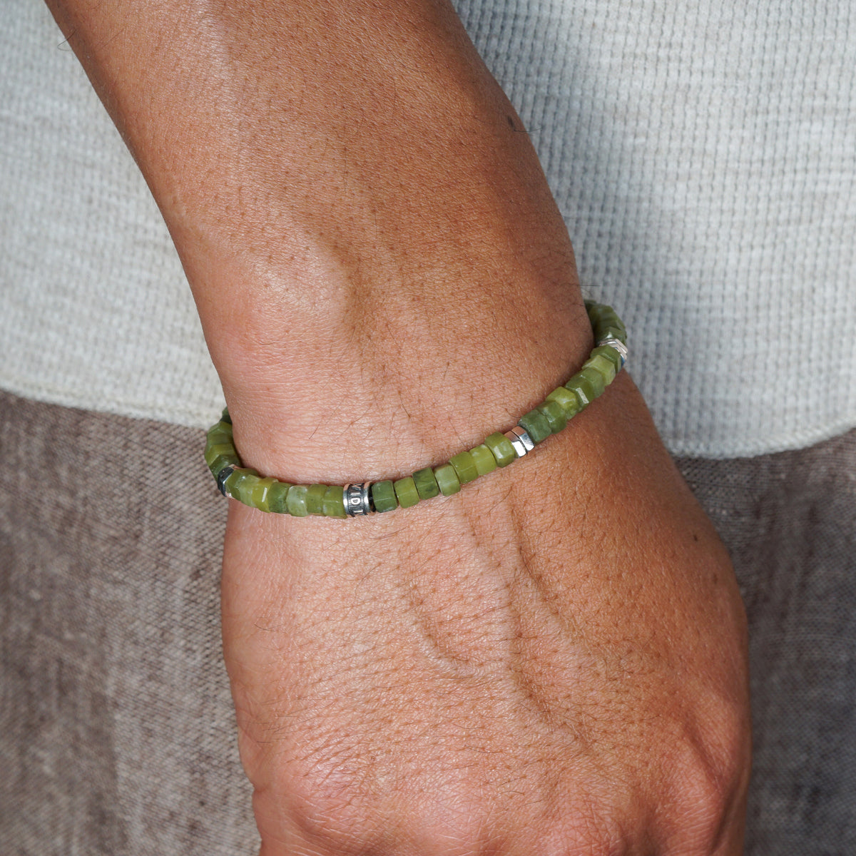 Verge Bracelet | Korean Jade